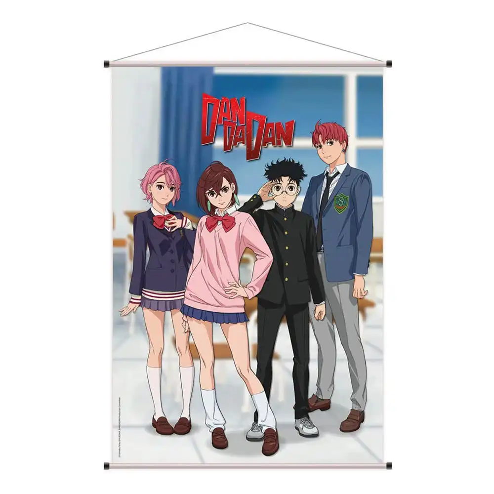 Dandadan Wallscroll Ghosts  Aliens & Homework 60 x 90 cm